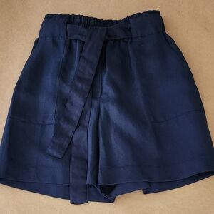 Massimo Dutti Navy Bermuda Short Size 8